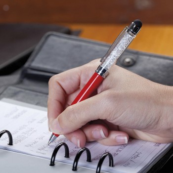 Bolígrafos puntero transparente barato