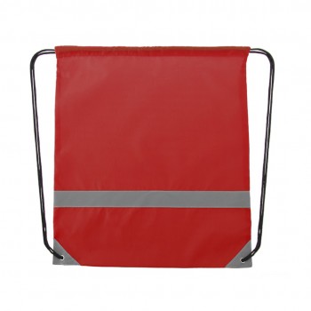 Mochilas reflectantes de cuerda con logo
