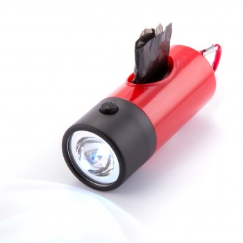 Dispensador bolsas linterna personalizado