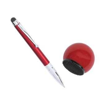 Bolígrafos limpiapantallas con puntero publicitario