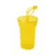 Vaso de 400 ml con Pajita flexible promocional