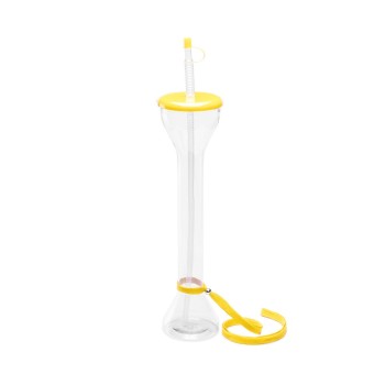 Vaso de PET de 650ml - pajita flexible promocional