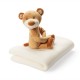 Manta infantil osito personalizado