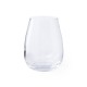 Vaso de cristal curvado de 500ml con logo