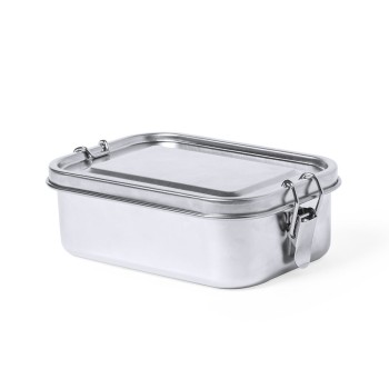 Fiambrera de acero inox 750ml publicitaria