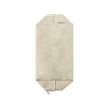 Neceseres de 100% Tela de Cáñamo con logo