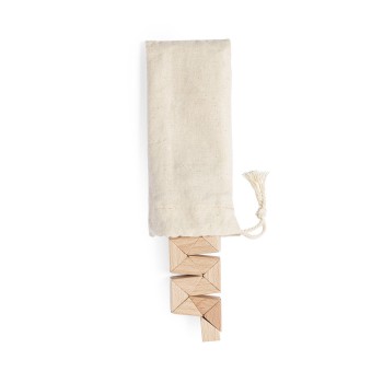 Juego habilidad en madera natural publicitario