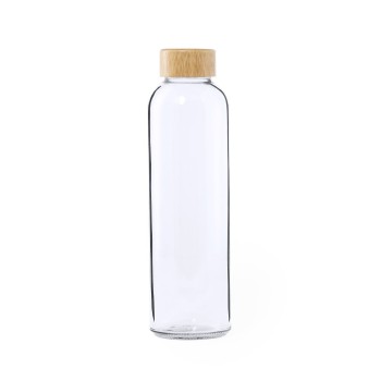 Bidones transparentes de cristal promocional