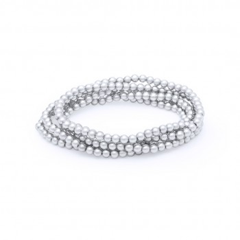 Pulsera ajustable perlas publicitario