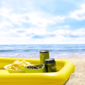 Mesa inflable PVC para merchandising