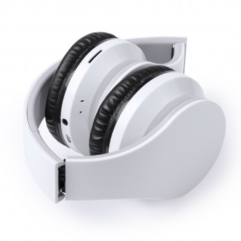 Auriculares de diadema bluetooth con logo