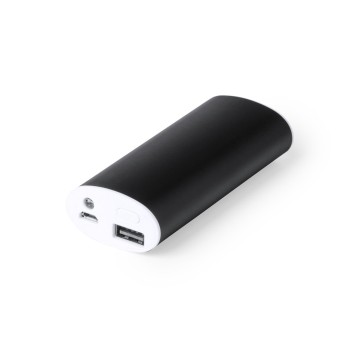 Power bank de aluminio con led promocional