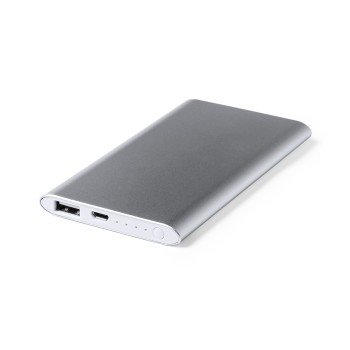 Power bank 5000 mAh de aluminio personalizado
