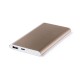 Power bank 5000 mAh de aluminio promocional