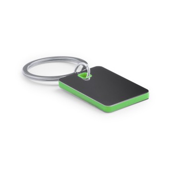 Llaveros de acero inoxidable bicolor con logo