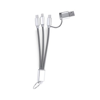 Cable cargador de 100cm de longitud publicitario