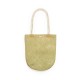 Bolsas de paja y algodón promocional