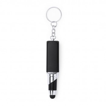Bolígrafos puntero con llavero económico