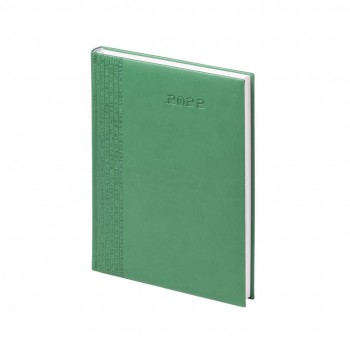 Agenda promocional polipiel verde