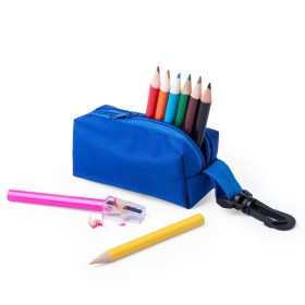 Estuche de lápices de color con logo