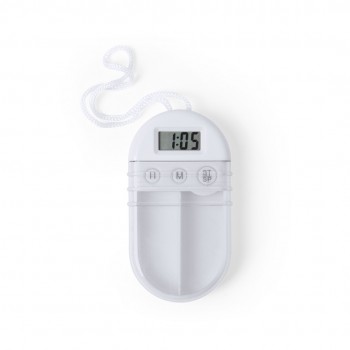 Pastillero con temporizador económico