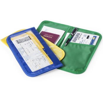 Portadocumentos poliéster 420D con logo