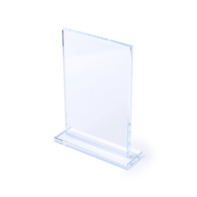 Placa trofeo rectangular publicitario