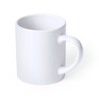 Taza cerámica blanca 250 ml para merchandisng