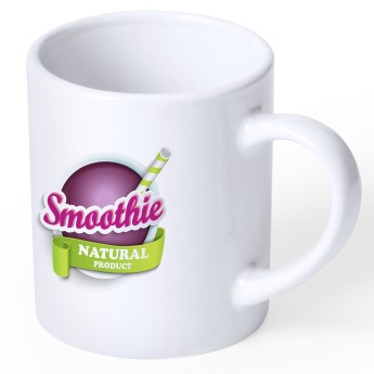 Tazas cerámica 250ml Blanca con logo