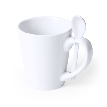 Tazas sublimación con cuchara para merchandising