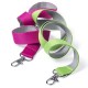 Lanyard de color interior gris promocional