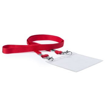 Identificador Lanyard con logo