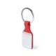 Llavero de metal y silicona con logo