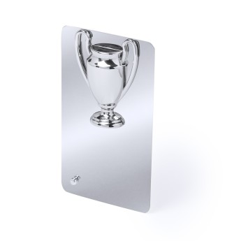Placa deportiva acero inox promocional