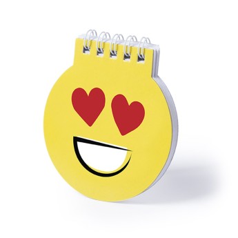 Libreta emoji personalizadas para merchandising