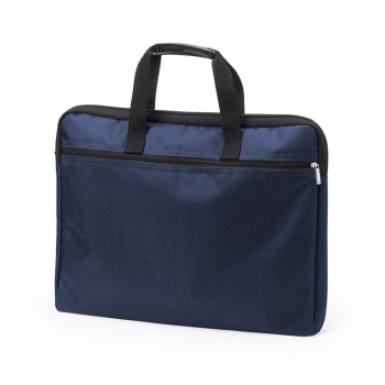 Portadocumentos acolchado de poliéster económico