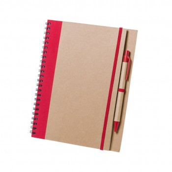 Libreta con espiral personalizada
