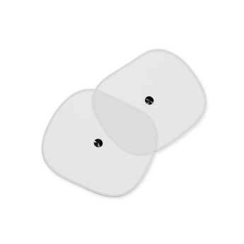 Parasol para ventanilla publicitario