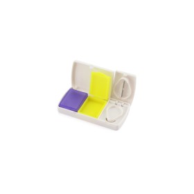 Pastillero 3 compartimentos con logo