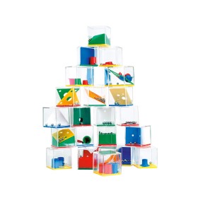 Juego de habilidad cúbico para merchandising