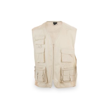 Chalecos promocionales algodón para merchandising