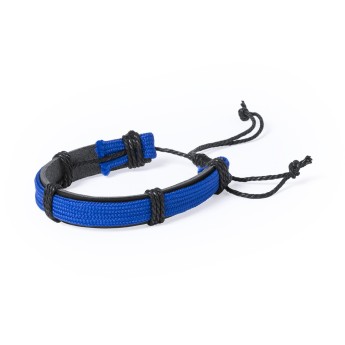 Pulseras polipiel/ poliéster publicitaria