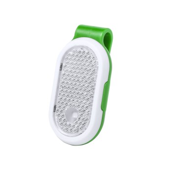 Pinza reflectante con 2 ledes para merchandising