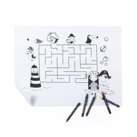 Salvamanteles colorear con logo